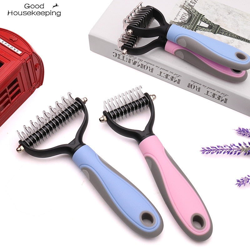 Dog Grooming Shedding Comb Brush
